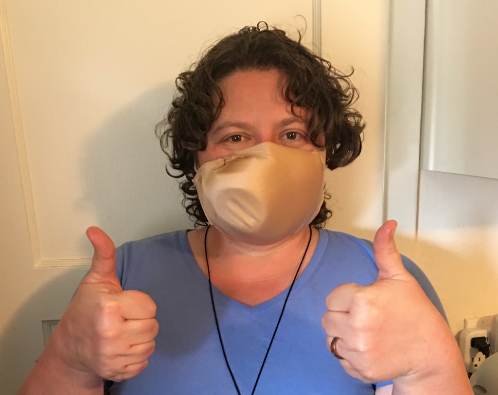 Bra Cups Make Comfy, Easy, Breathable DIY Face Masks. Here’s a Quick Tutorial.